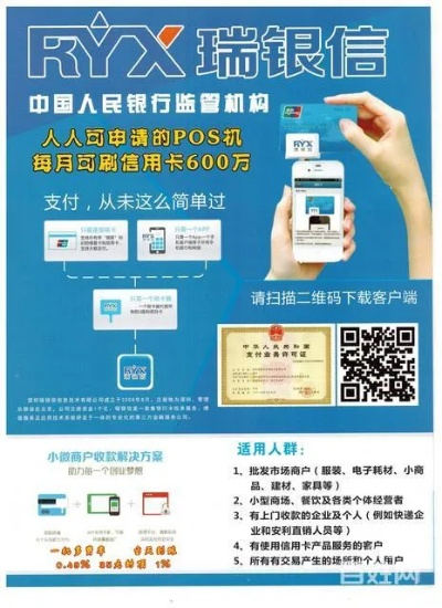 申请瑞刷POS机指南