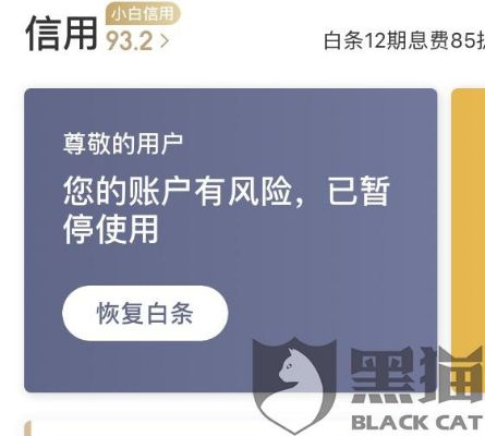 京东白条套出来冻结吧 京东白条套现冻结的应对之策