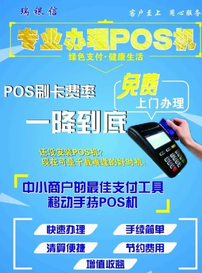 POS机免费办理海报