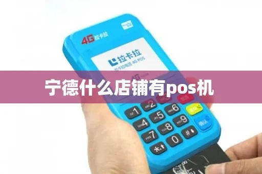 宁德申请POS机最快渠道探索