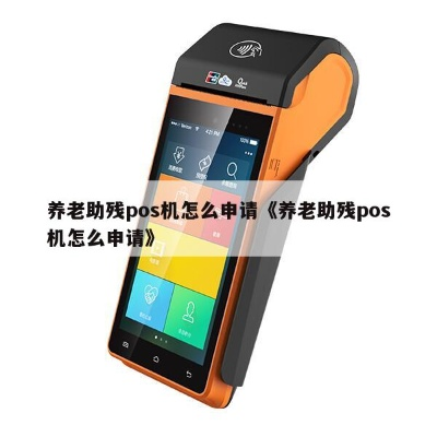 养老助残POS机申请流程与案例解析