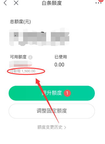 白条有额度了怎么提现 白条有额度了提现攻略