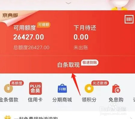 沛县京东白条取现额度查询 沛县京东白条取现额度查询攻略