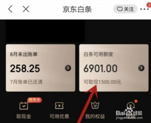 白条可消费额度套出来 白条可消费额度套出来攻略