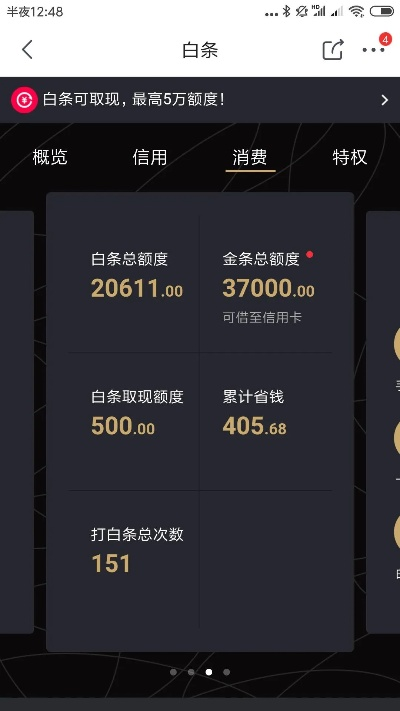 白条取现额度是什么 揭秘白条取现额度，你的信用卡隐形金库