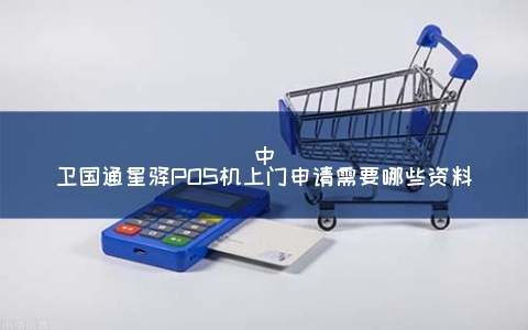 国通星驿POS机申请全攻略