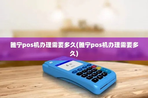 睢宁办理POS机全攻略，轻松掌握商户必备工具