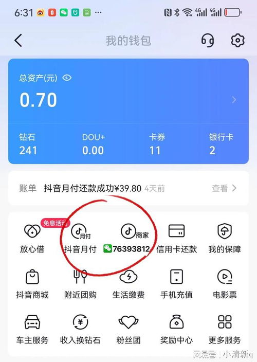 抖音月付提现点位 抖音月付提现点位分析报告