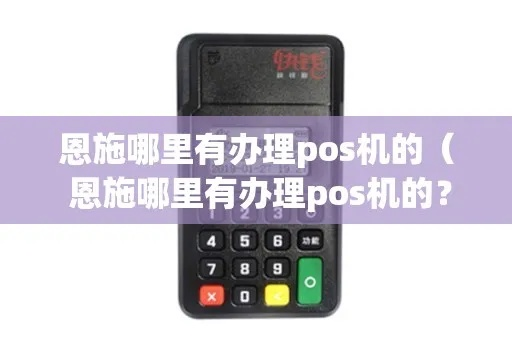 恩施POS机办理指南