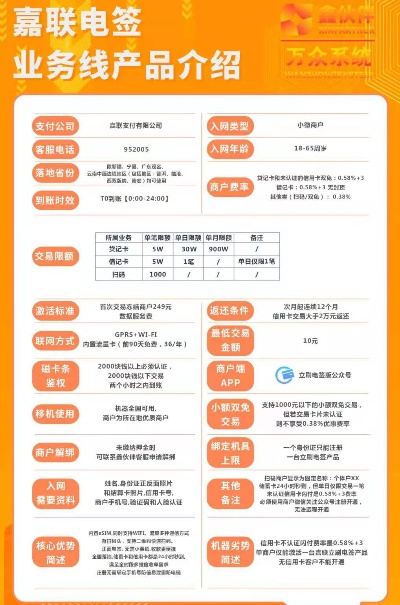 嘉联POS机办理指南