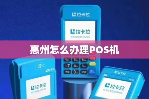 惠东 POS机办理全攻略