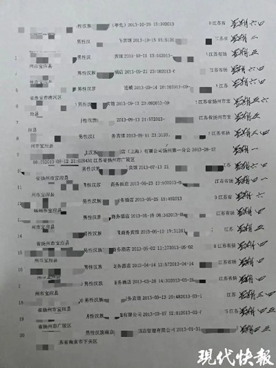 查开房记录收费 查开房记录收费乱象调查，费用从30元到万元不等，到底谁在卖信息？