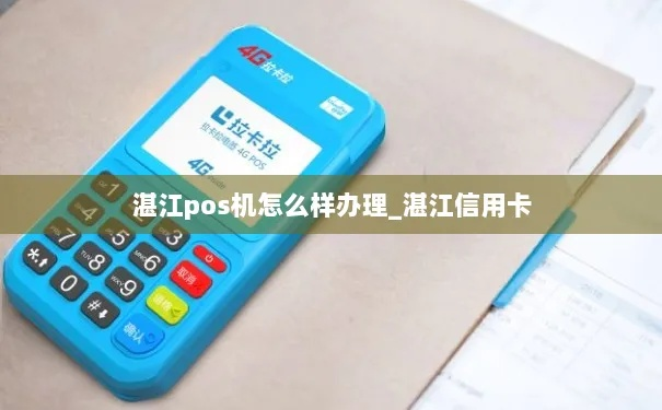 湛江银联POS机申请流程