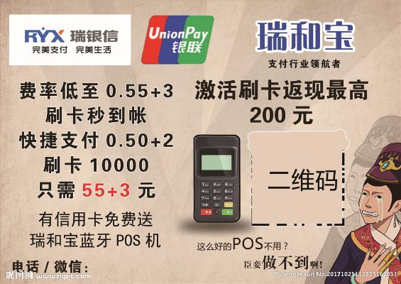 瑞和宝大POS机申请指南
