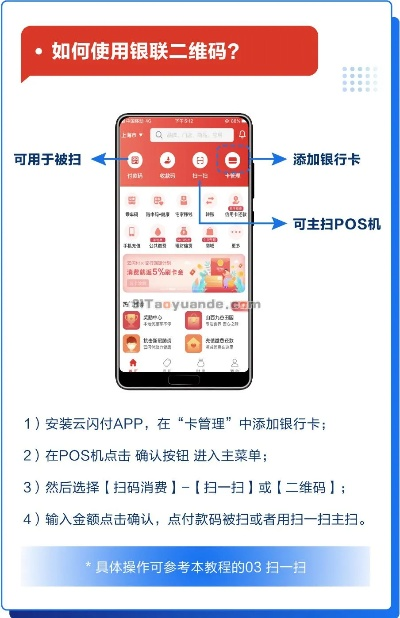 云闪付申请POS机刷卡指南