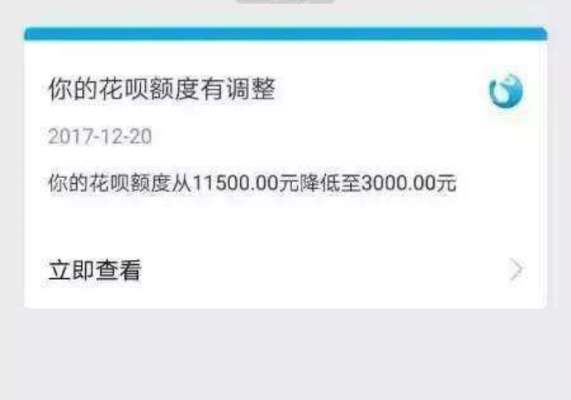花呗额度突然变成0？别慌，这可能是花呗额度调整的信号！