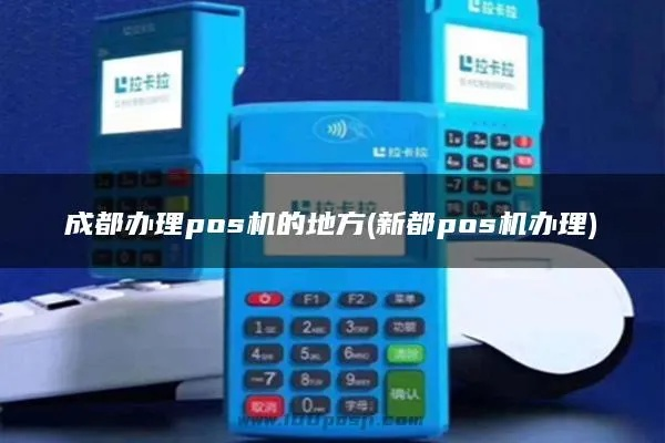 成都境外pos机办理指南