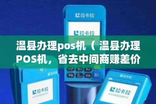 温县办理POS机全攻略