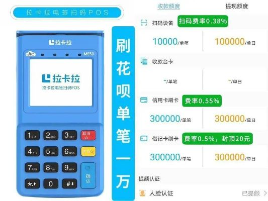 拉卡拉官网申请POS机费用详解