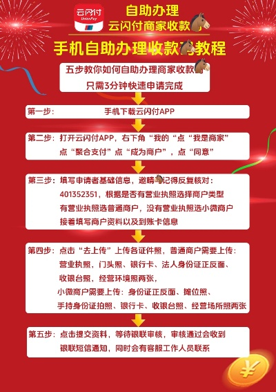 个人POS机办理收款码申请流程