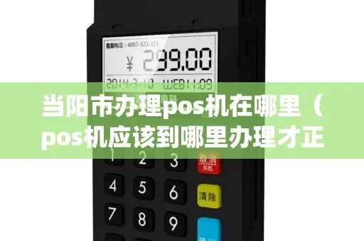 当阳办理POS机全攻略