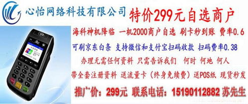 个人POS机申请官网网址查询