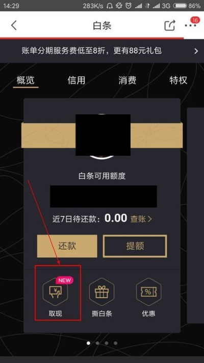京东白条申请后怎么提现？详解步骤与注意事项