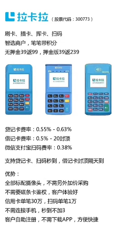 申请拉卡拉POS机费用明细及案例解析