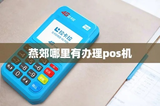 燕郊个人POS机办理指南