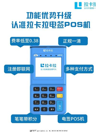 拉卡拉电签版POS机费申请攻略
