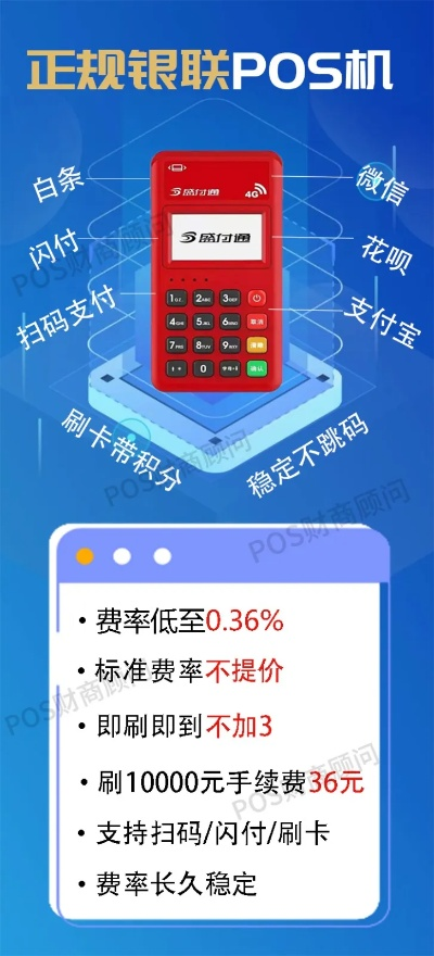 银联商务个人POS机申请流程及费用指南