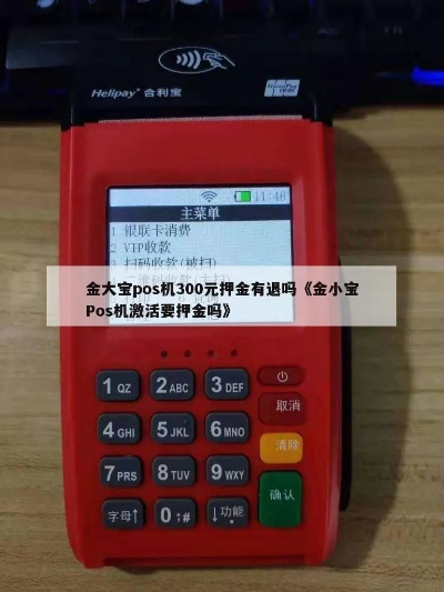 金大宝POS机办理指南