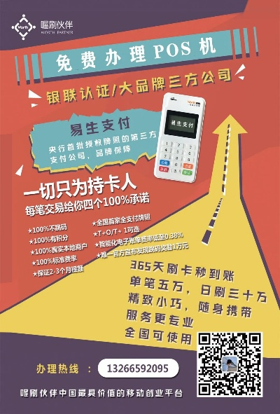 轻松提额，免费办理POS机