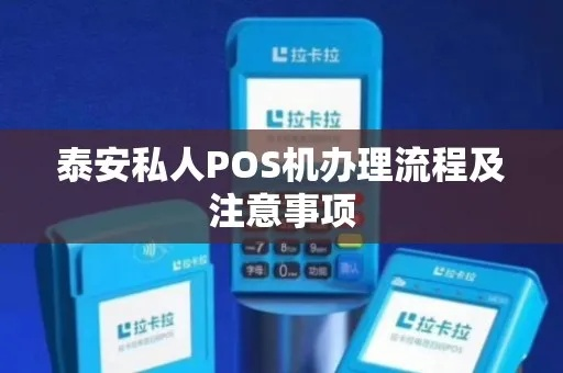 泰安POS机办理指南